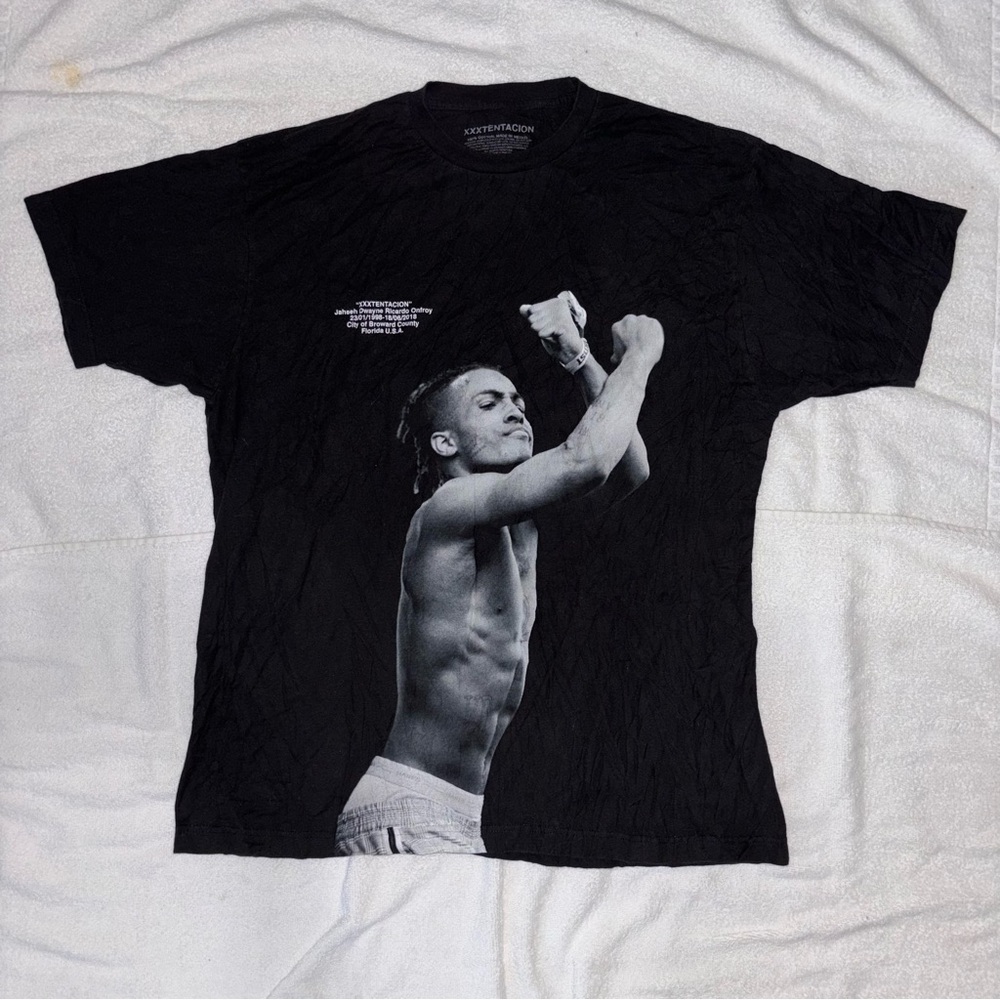 XXXTENTACION Black Graphic T-Shirt Size L
